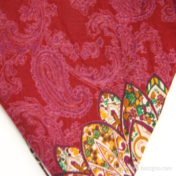 2020 New rayon jacquard fabric solid 30s